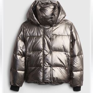 Heavyweight Cropped Oversized Puffer Jacket